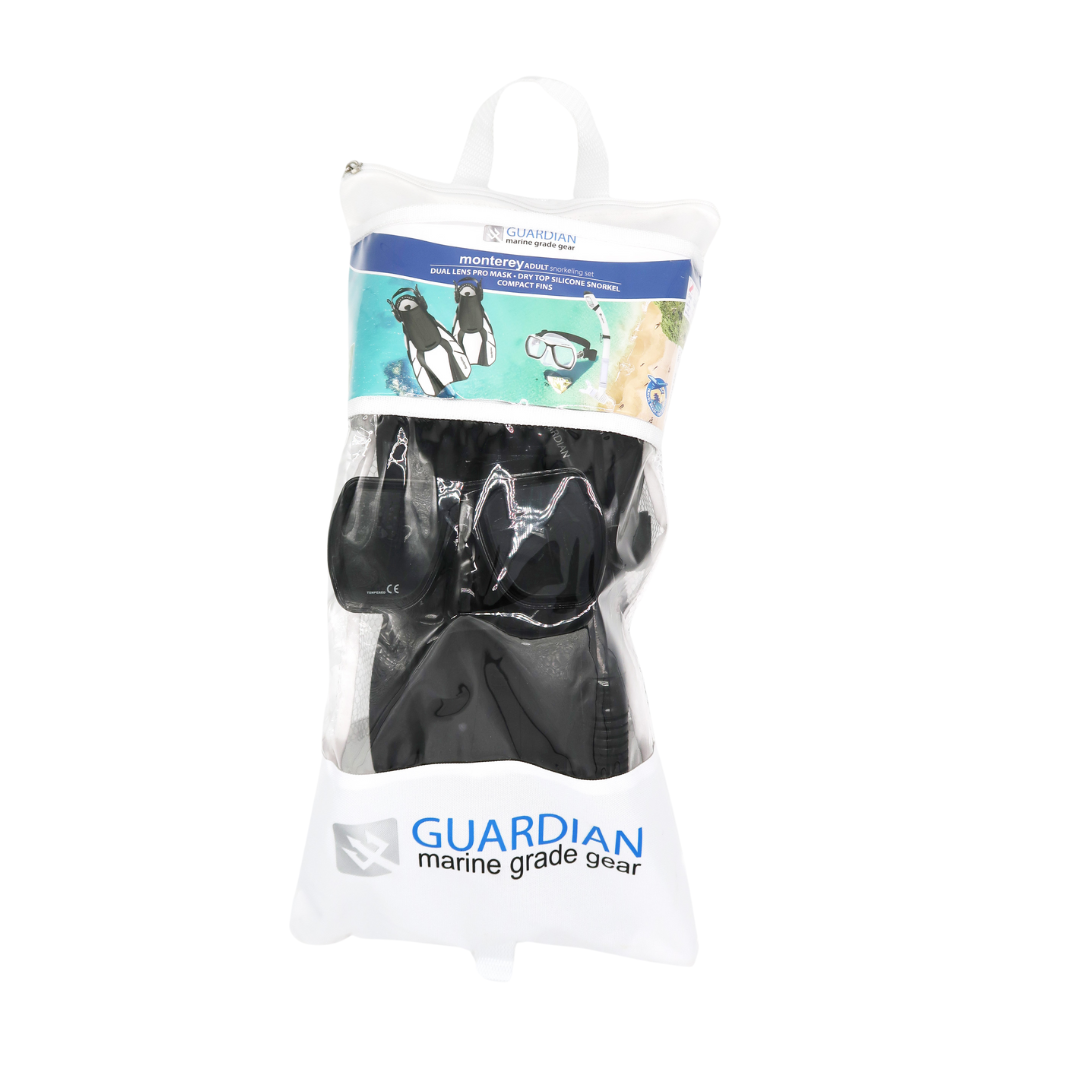 Sets MONTEREY Dry Adult Set v22 GUARDIAN WATER SPORTS Snorkeling, Scuba Diving, Swimming, Professional Gear, Marine Grade. Ocean, Sea