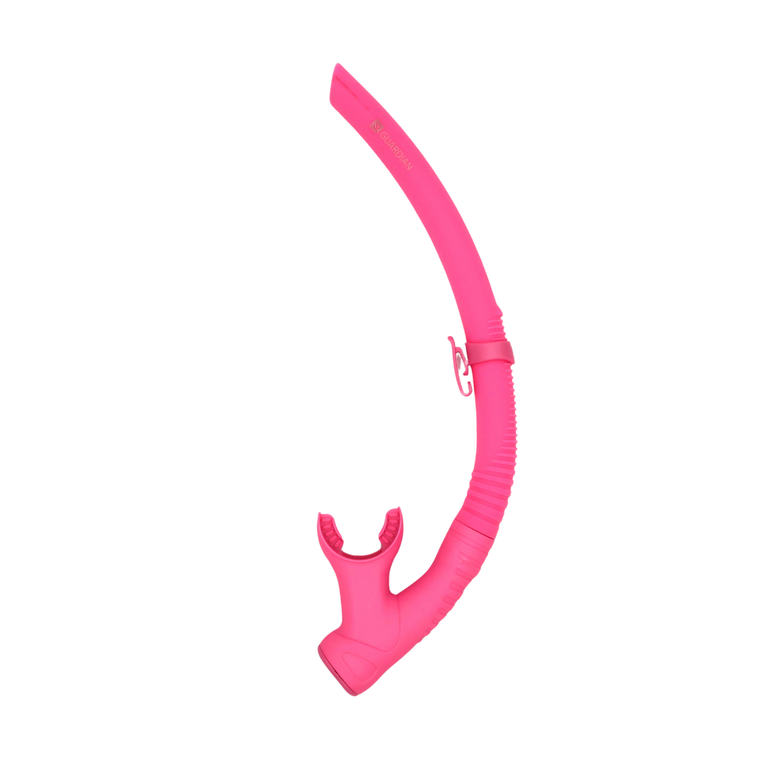 SNORKEL SEPARATES POMPANO PRO Adult Snorkel PINK GUARDIAN WATER SPORTS Snorkeling, Scuba Diving, Swimming, Professional Gear, Marine Grade. Ocean, Sea
