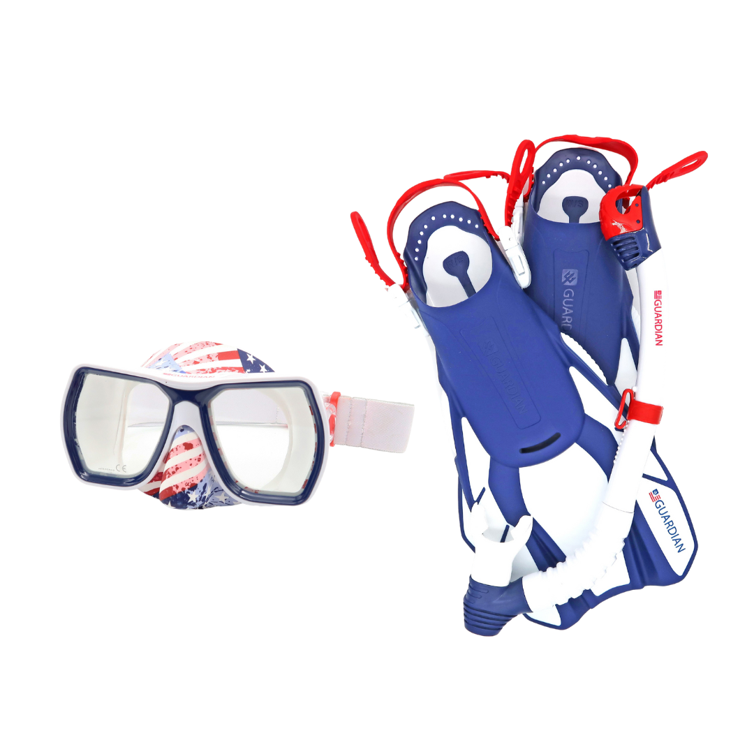 Adult Snorkel Set Soft PVC Snorkel & Mask Set For Pool