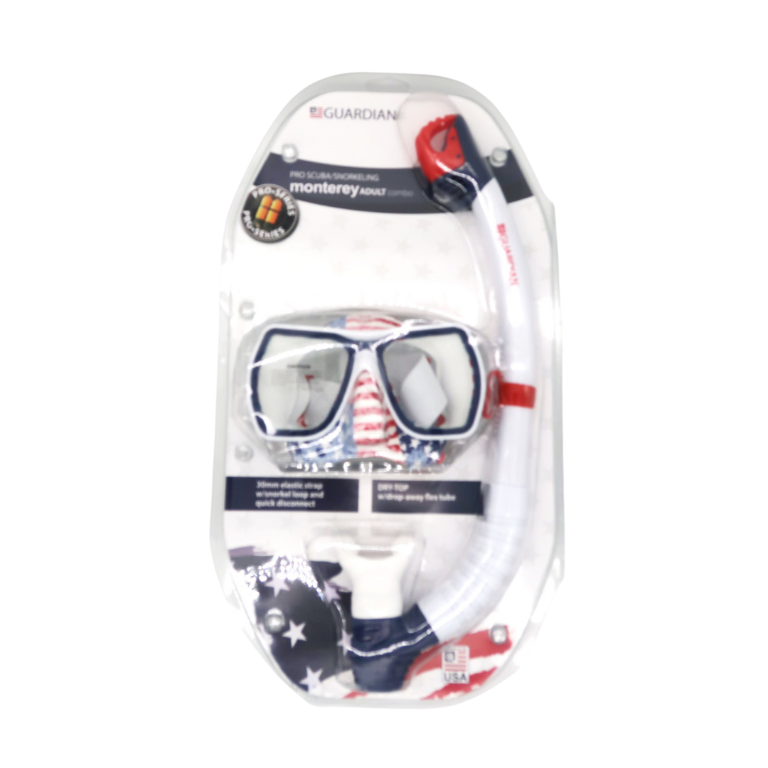 Combos MONTEREY Adult Dry Combo V22 USA GUARDIAN WATER SPORTS Snorkeling, Scuba Diving, Swimming, Professional Gear, Marine Grade. Ocean, Sea