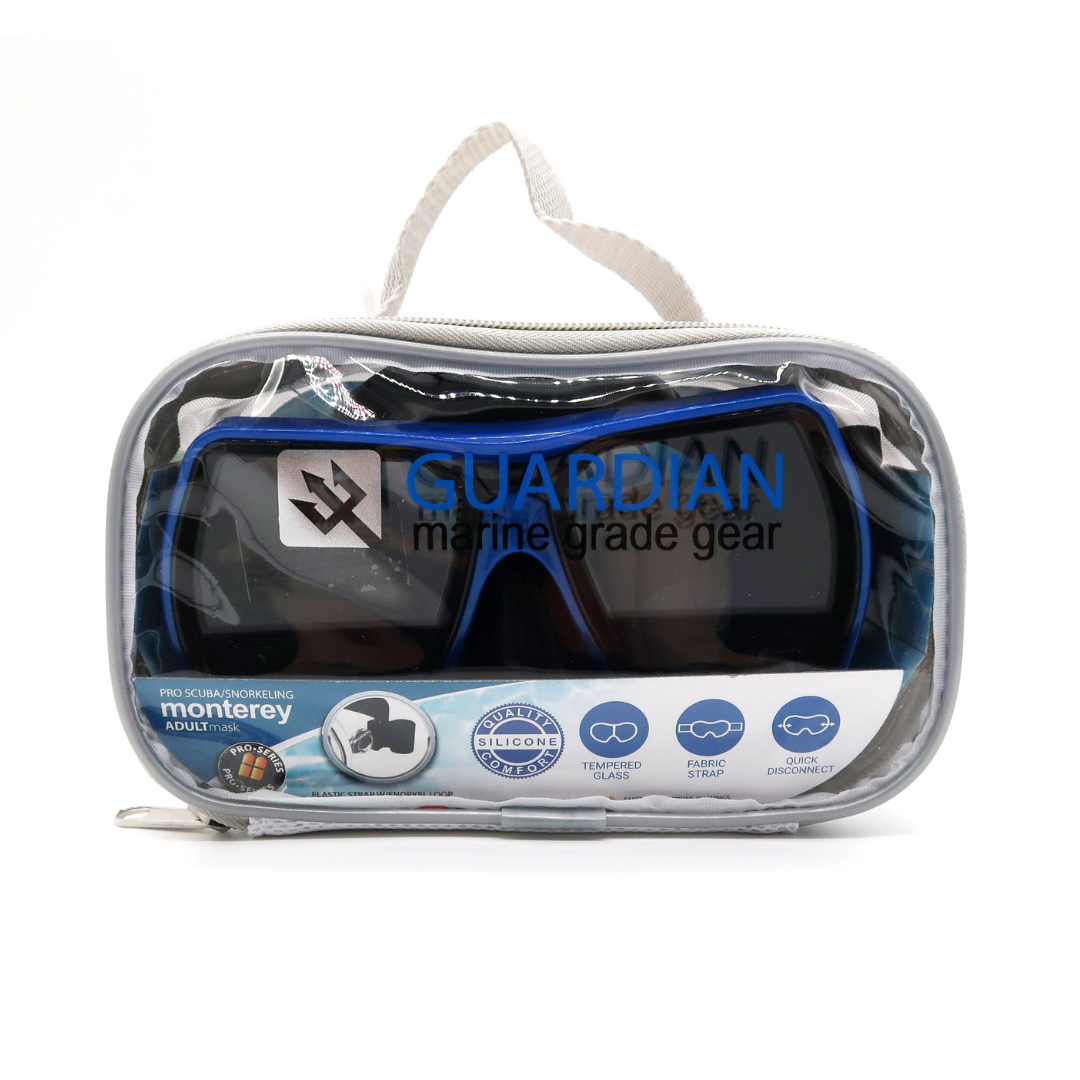 MASK SEPARATES MONTEREY Adult Mask V22 GUARDIAN WATER SPORTS Snorkeling, Scuba Diving, Swimming, Professional Gear, Marine Grade. Ocean, Sea