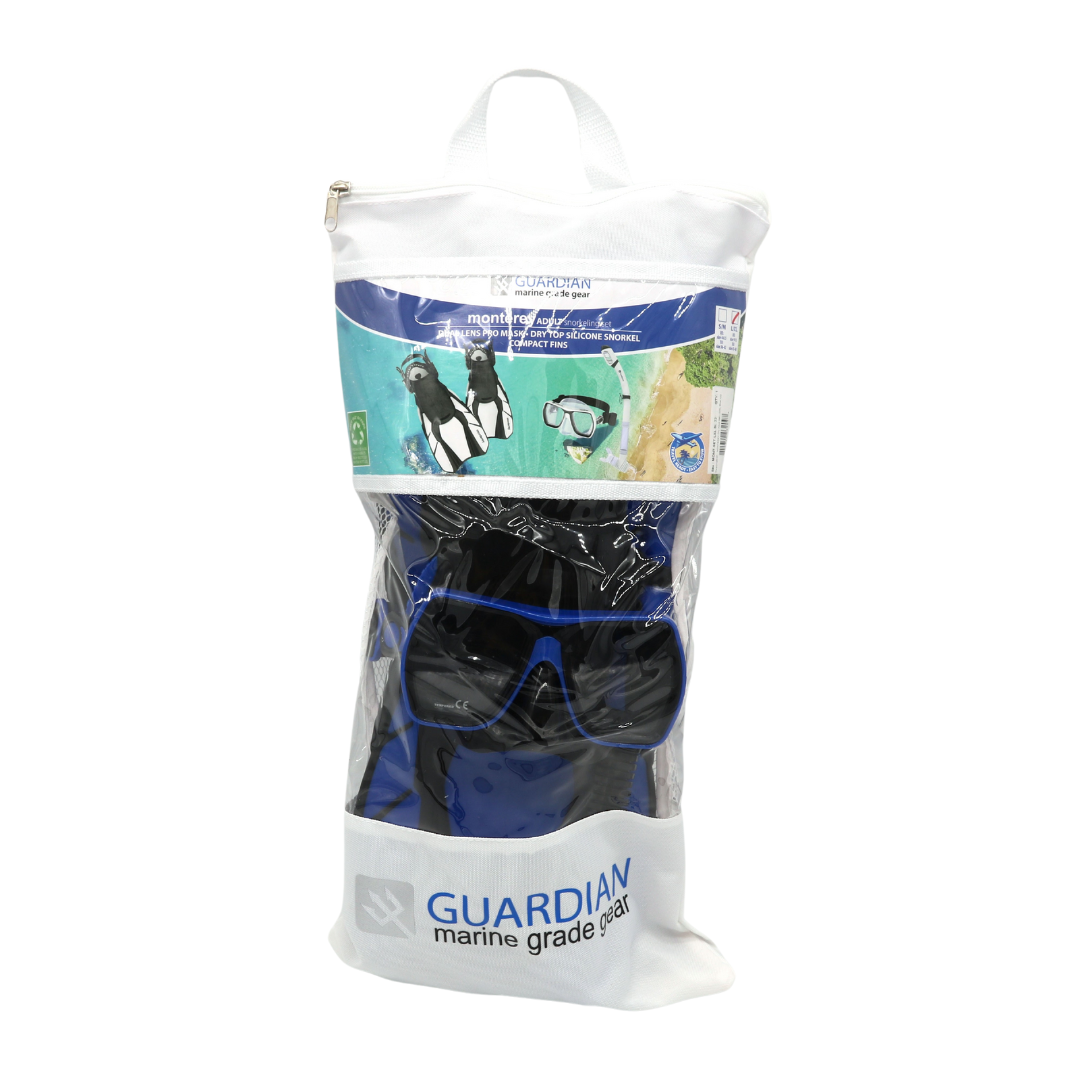Sets MONTEREY Dry Adult Set v22 GUARDIAN WATER SPORTS Snorkeling, Scuba Diving, Swimming, Professional Gear, Marine Grade. Ocean, Sea