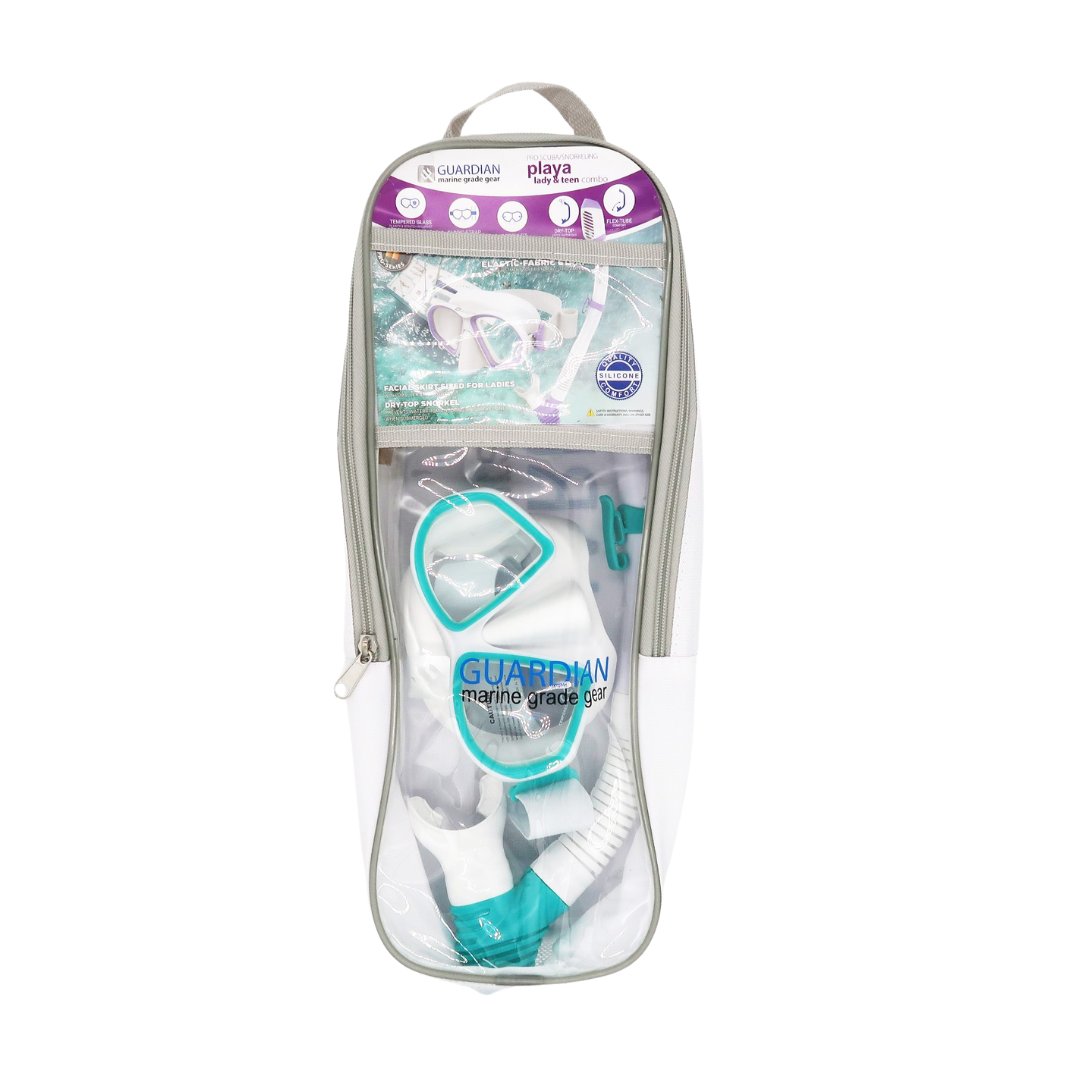 Combos PLAYA Combo GUARDIAN WATER SPORTS Snorkeling, Scuba Diving, Swimming, Professional Gear, Marine Grade. Ocean, Sea