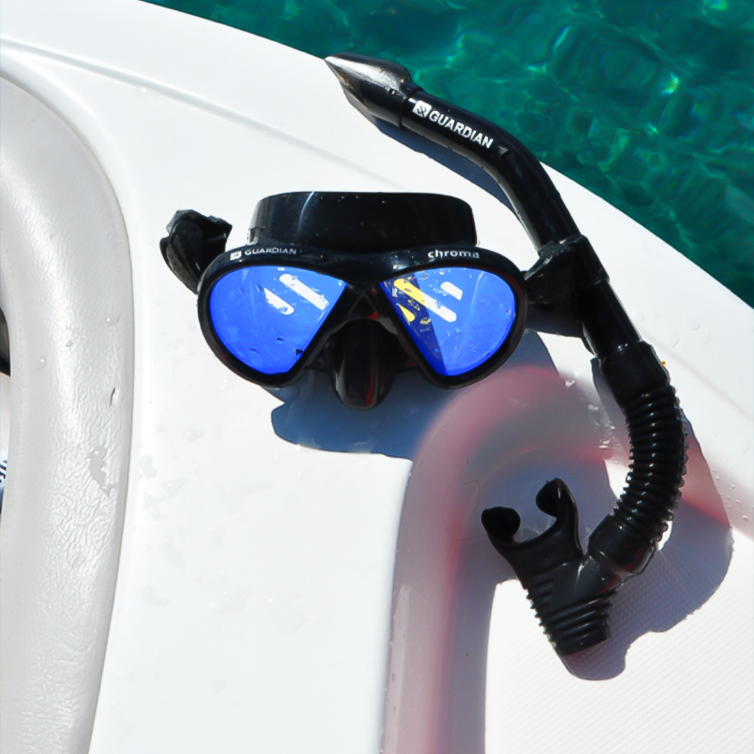 CHROMA HD Pro Mask GUARDIAN WATER SPORTS Snorkeling, Scuba Diving, Swimming, Professional Gear, Marine Grade. Ocean, Sea