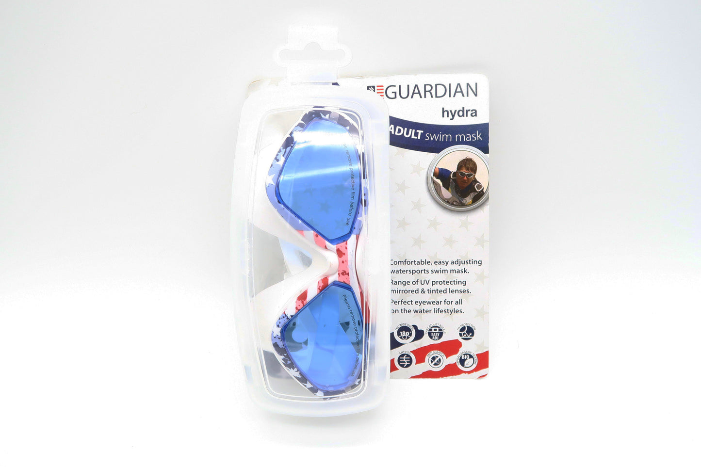 Swim Masks HYDRA Adult Swim Mask GUARDIAN WATER SPORTS Snorkeling, Scuba Diving, Swimming, Professional Gear, Marine Grade. Ocean, Sea