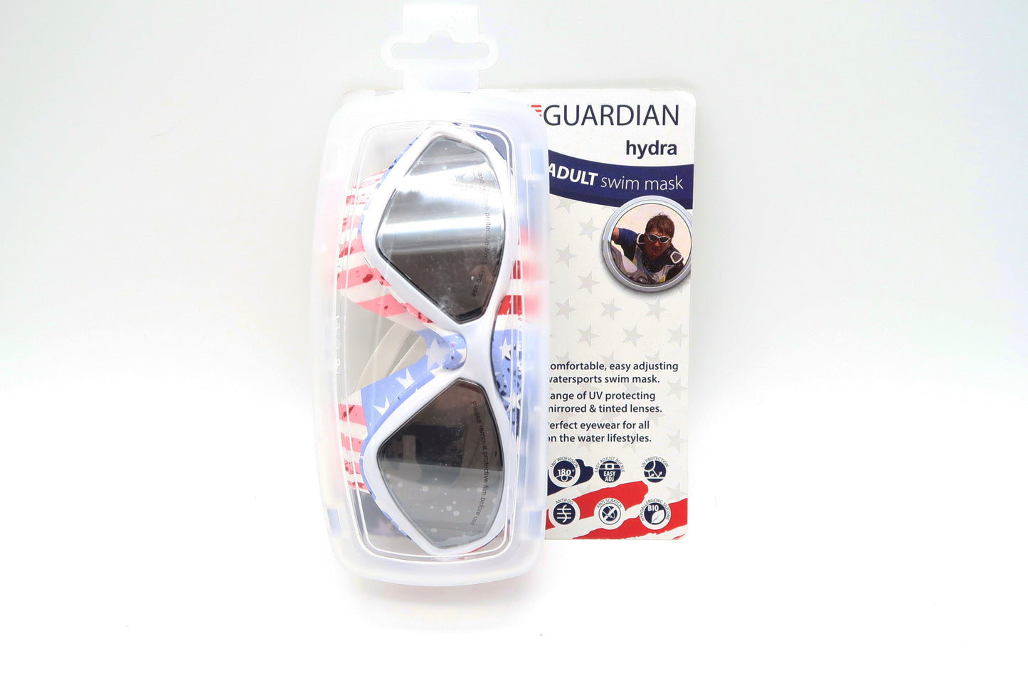 Swim Masks HYDRA Adult Swim Mask GUARDIAN WATER SPORTS Snorkeling, Scuba Diving, Swimming, Professional Gear, Marine Grade. Ocean, Sea