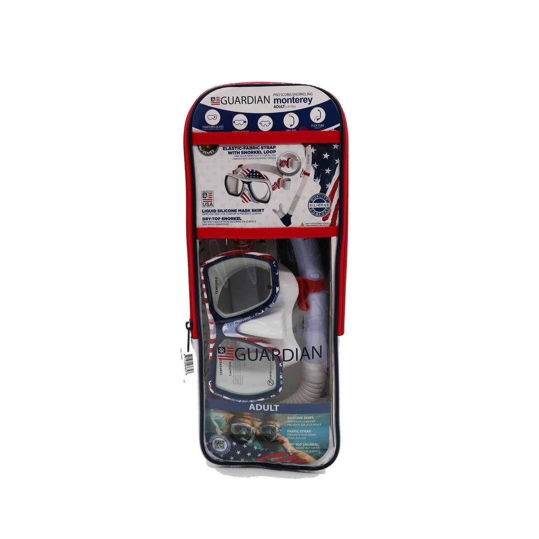 Combos MONTEREY Adult Dry Combo V22 GUARDIAN WATER SPORTS Snorkeling, Scuba Diving, Swimming, Professional Gear, Marine Grade. Ocean, Sea