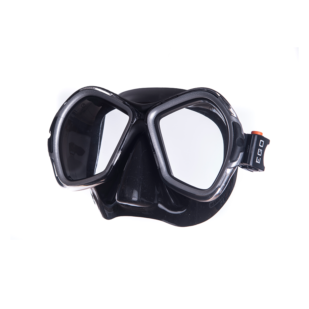 MASK SEPARATES PHOENIX Pro Mask BLACK BLACK CLEAR GUARDIAN WATER SPORTS Snorkeling, Scuba Diving, Swimming, Professional Gear, Marine Grade. Ocean, Sea