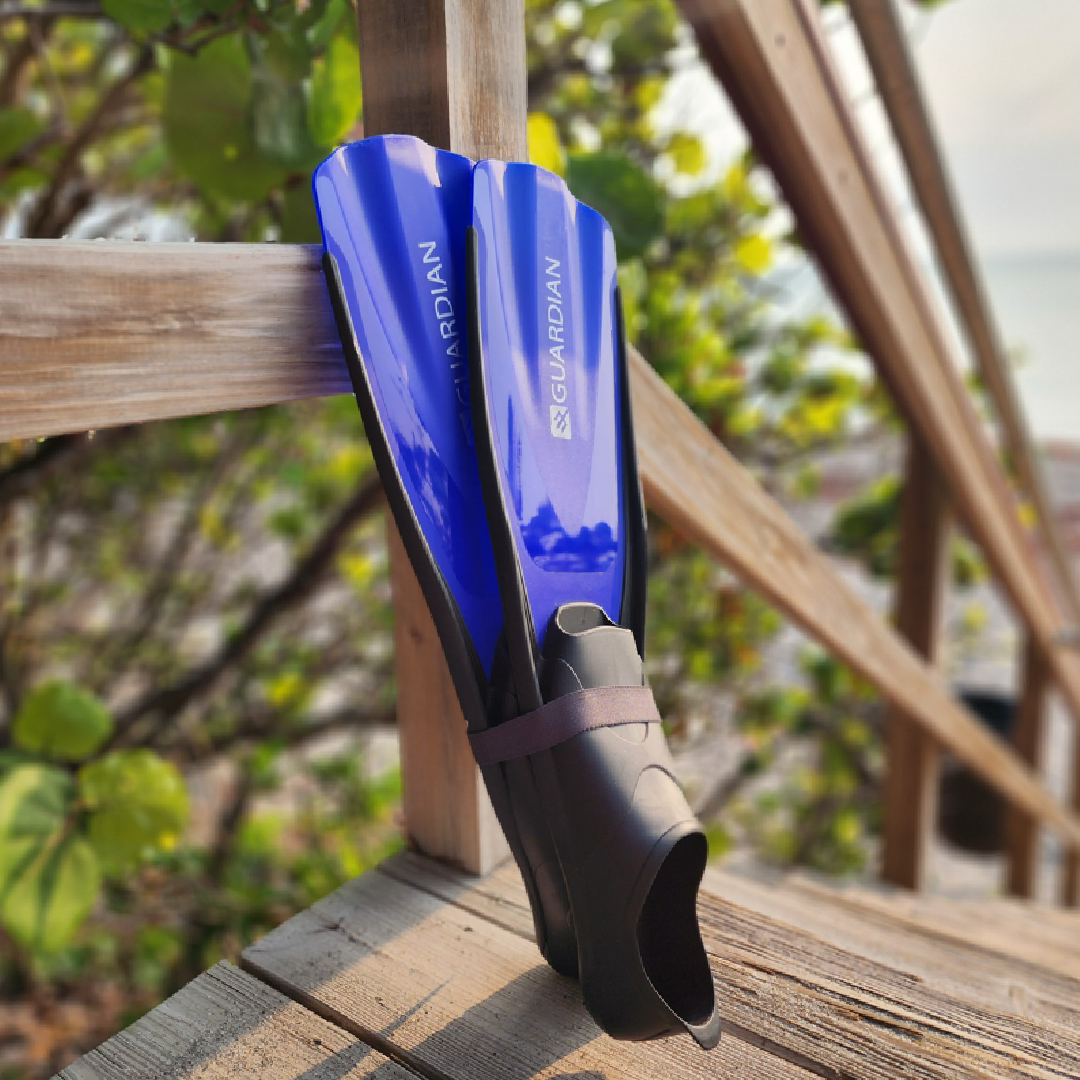 FIN SEPARATES RAY FULL FOOT FIN GUARDIAN WATER SPORTS Snorkeling, Scuba Diving, Swimming, Professional Gear, Marine Grade. Ocean, Sea