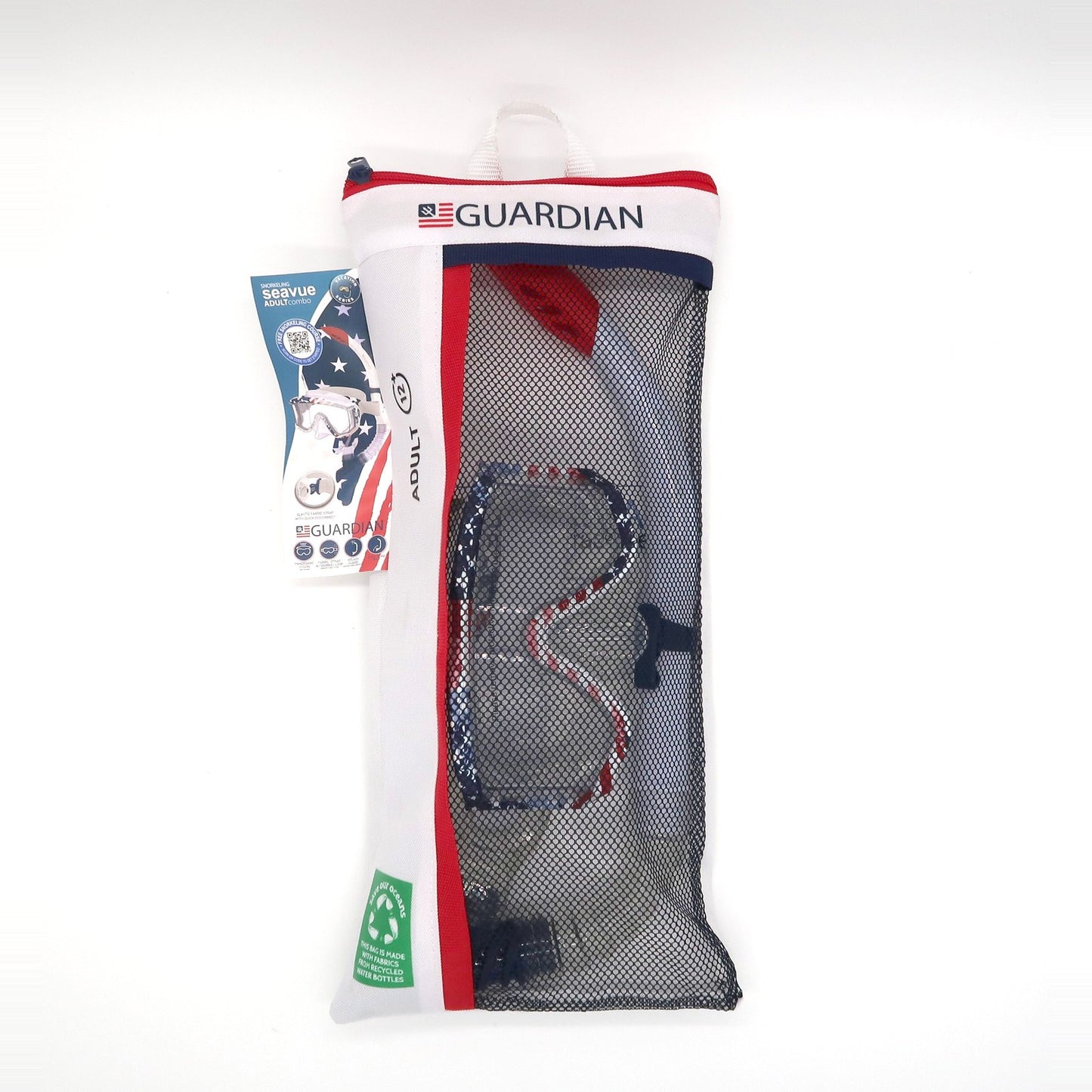 Combos SEAVUE PC ADULT PANORAMIC COMBO USA GUARDIAN WATER SPORTS Snorkeling, Scuba Diving, Swimming, Professional Gear, Marine Grade. Ocean, Sea