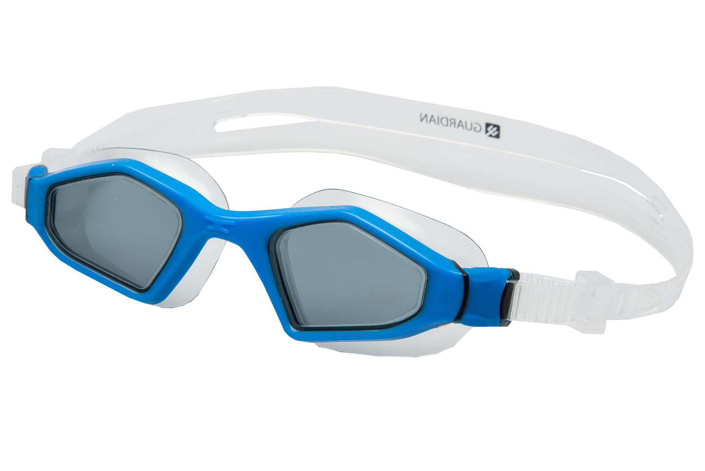 Swim Goggles TYPHON Adult Swim Goggles BLUE CLEAR SMOKE GUARDIAN WATER SPORTS Snorkeling, Scuba Diving, Swimming, Professional Gear, Marine Grade. Ocean, Sea