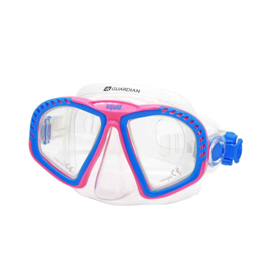 Combos SQUID Youth Combo V22 GUARDIAN WATER SPORTS Snorkeling, Scuba Diving, Swimming, Professional Gear, Marine Grade. Ocean, Sea