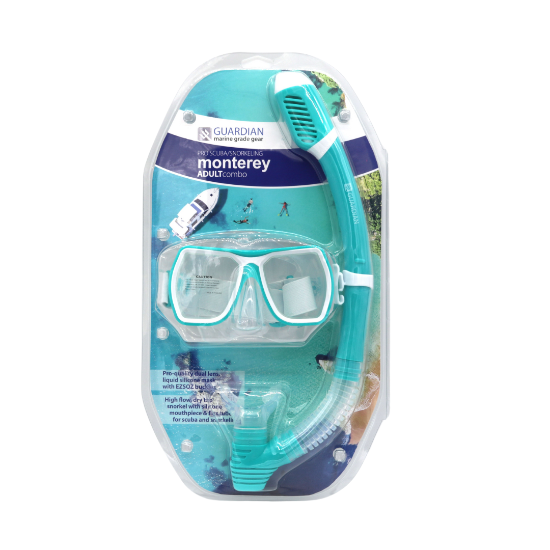 Combos MONTEREY Adult Dry Combo V22 GUARDIAN WATER SPORTS Snorkeling, Scuba Diving, Swimming, Professional Gear, Marine Grade. Ocean, Sea