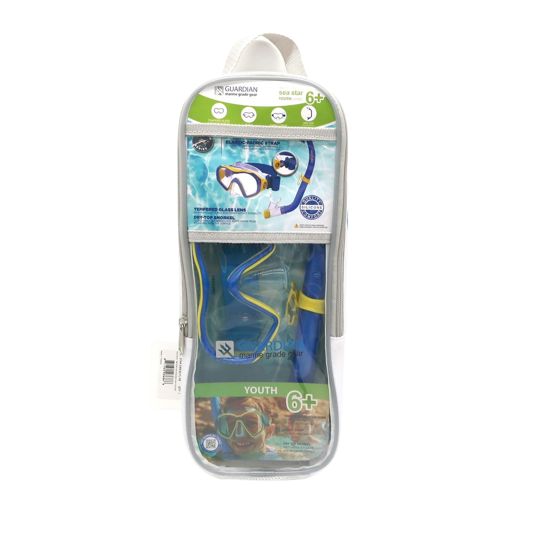 Combos SEA STAR Youth Combo V22 GUARDIAN WATER SPORTS Snorkeling, Scuba Diving, Swimming, Professional Gear, Marine Grade. Ocean, Sea