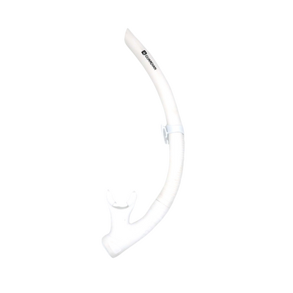 SNORKEL SEPARATES POMPANO PRO Adult Snorkel WHITE GUARDIAN WATER SPORTS Snorkeling, Scuba Diving, Swimming, Professional Gear, Marine Grade. Ocean, Sea