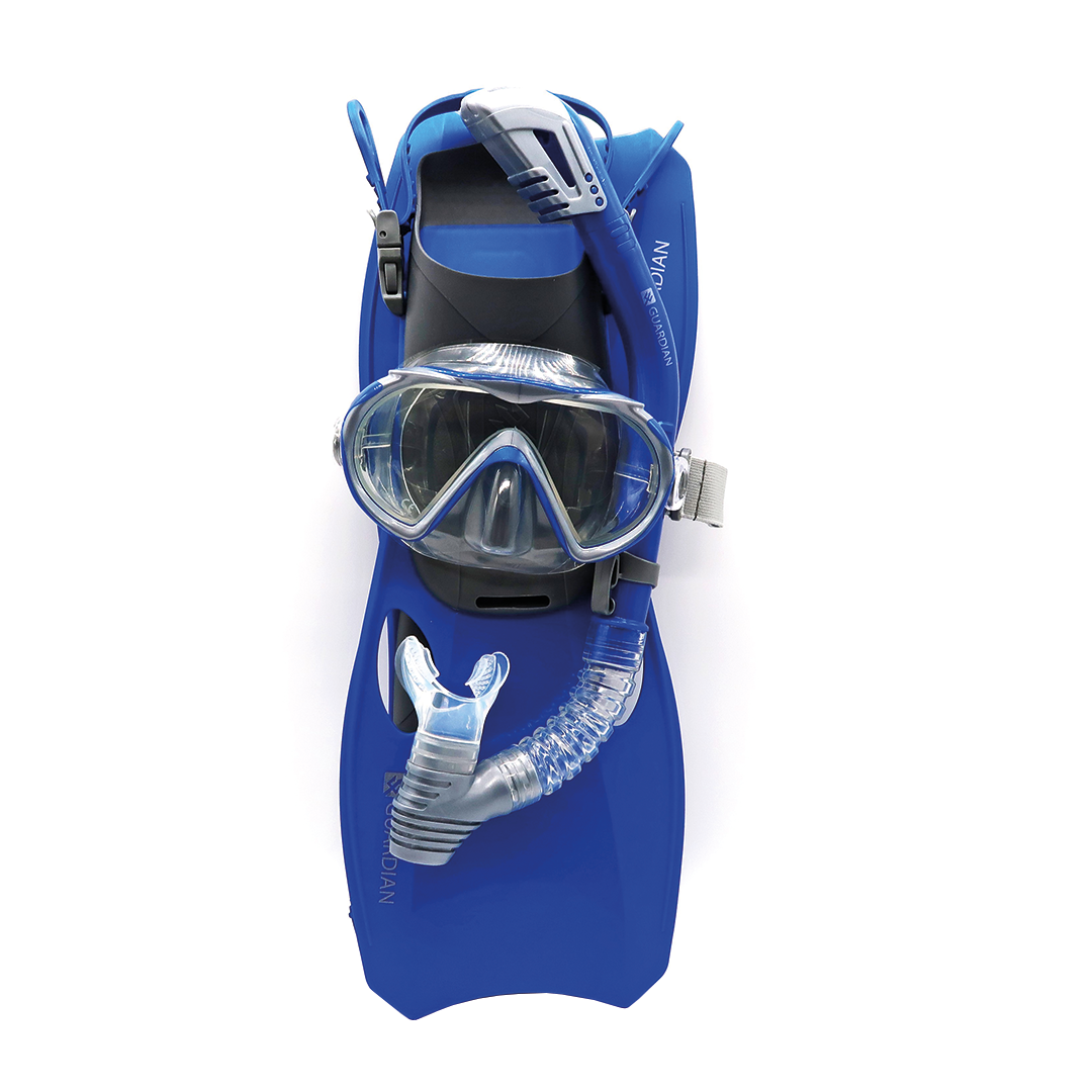 Sets PERDIDO ADULT SET GUARDIAN WATER SPORTS Snorkeling, Scuba Diving, Swimming, Professional Gear, Marine Grade. Ocean, Sea