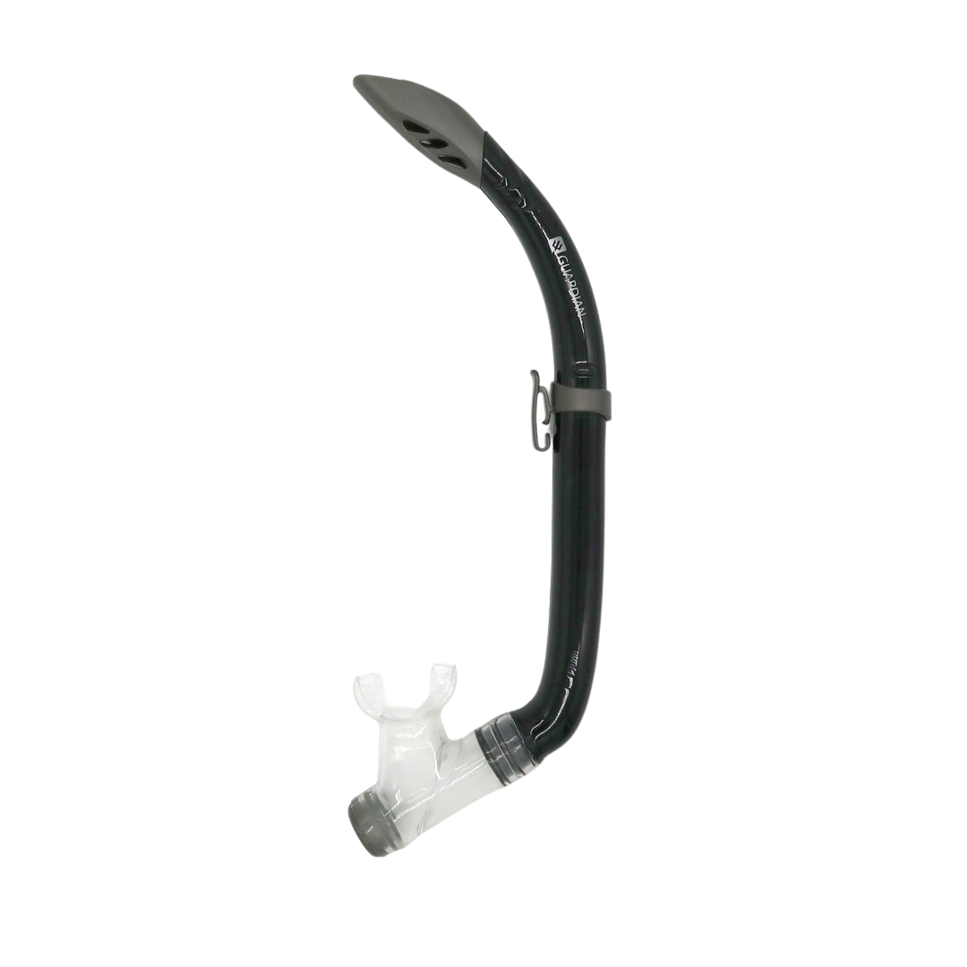 SNORKEL SEPARATES OLDSMAR ADULT SNORKEL Black GUARDIAN WATER SPORTS Snorkeling, Scuba Diving, Swimming, Professional Gear, Marine Grade. Ocean, Sea