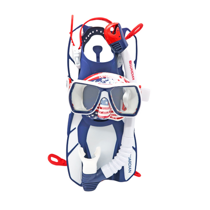 Sets MONTEREY Dry Adult Set USA GUARDIAN WATER SPORTS Snorkeling, Scuba Diving, Swimming, Professional Gear, Marine Grade. Ocean, Sea