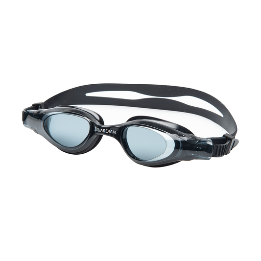Swim Goggles ORTHROS Adult Swim Goggles BLACK SMOKE GUARDIAN WATER SPORTS Snorkeling, Scuba Diving, Swimming, Professional Gear, Marine Grade. Ocean, Sea