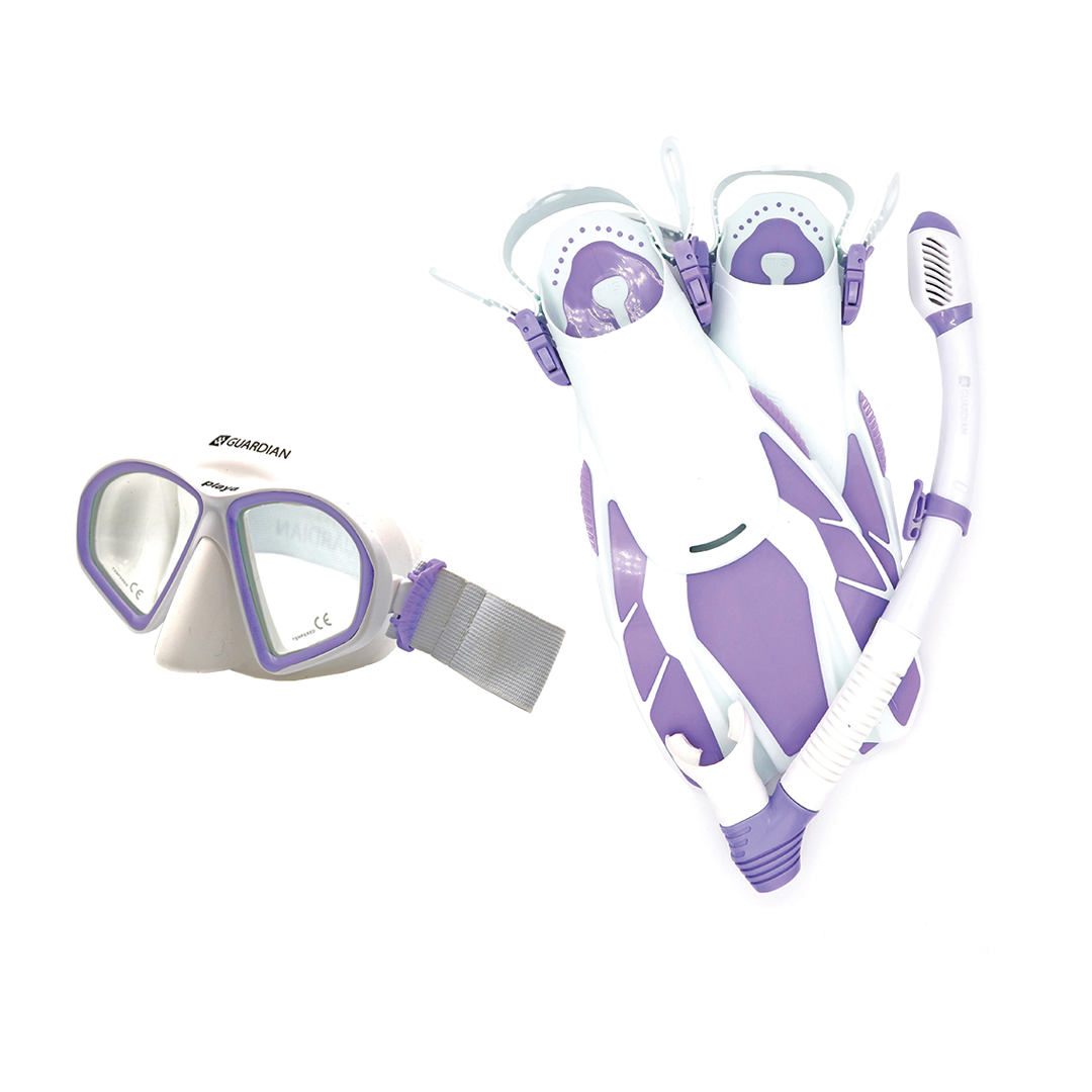 Sets PLAYA LADY SET GUARDIAN WATER SPORTS Snorkeling, Scuba Diving, Swimming, Professional Gear, Marine Grade. Ocean, Sea