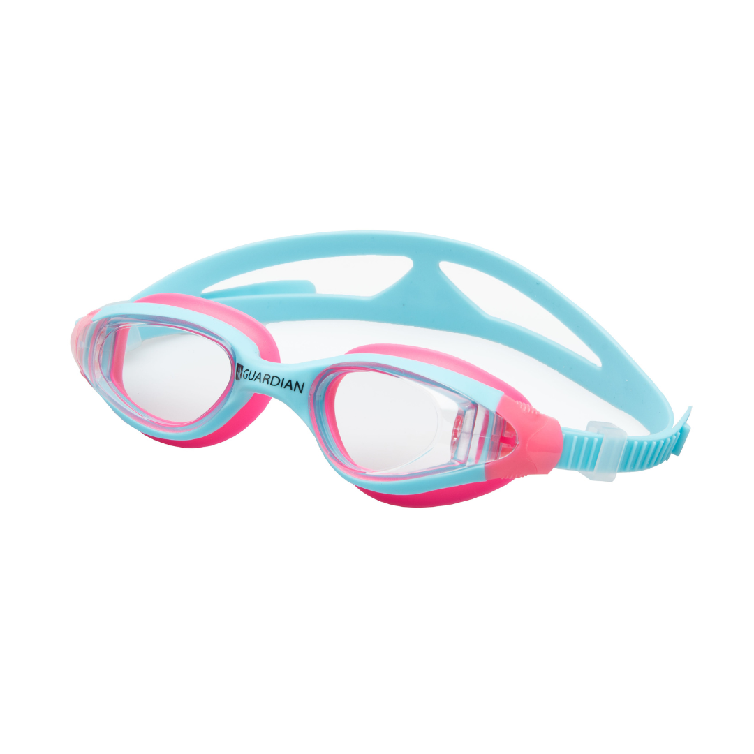 Swim Goggles KETO Youth Swim Goggles PINK AQUA CLEAR GUARDIAN WATER SPORTS Snorkeling, Scuba Diving, Swimming, Professional Gear, Marine Grade. Ocean, Sea