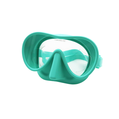 Combos LANIKAI ADULT MID SIZE FRAMELESS COMBO Teal GUARDIAN WATER SPORTS Snorkeling, Scuba Diving, Swimming, Professional Gear, Marine Grade. Ocean, Sea