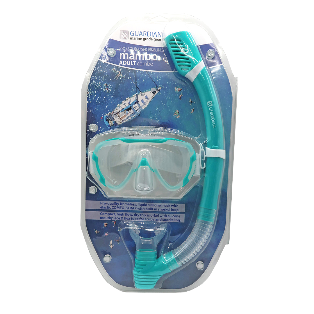 Combos MAMBO Combo GUARDIAN WATER SPORTS Snorkeling, Scuba Diving, Swimming, Professional Gear, Marine Grade. Ocean, Sea