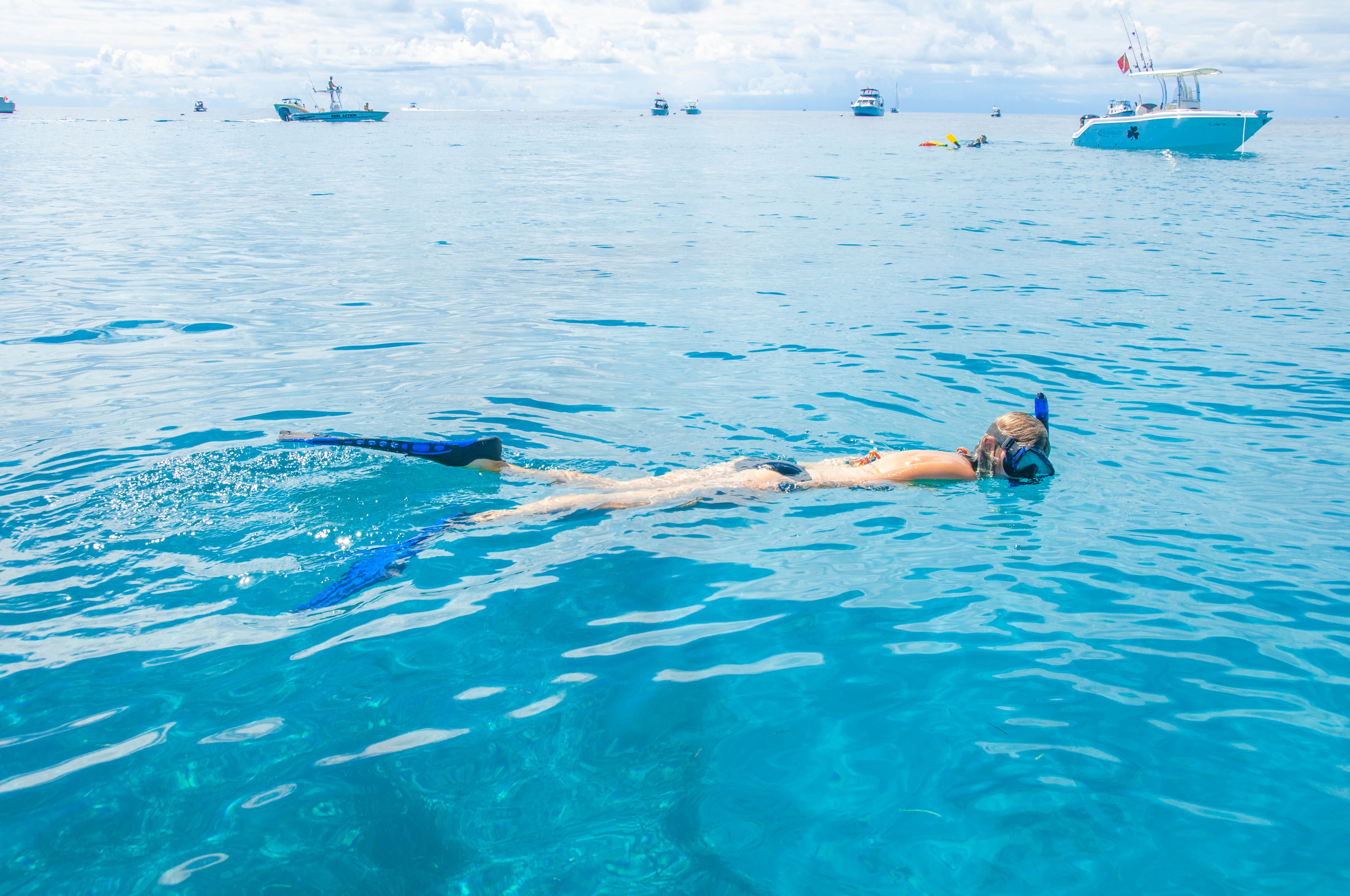 Using Blue Snorkel Set 5 - Guardian Water Sports