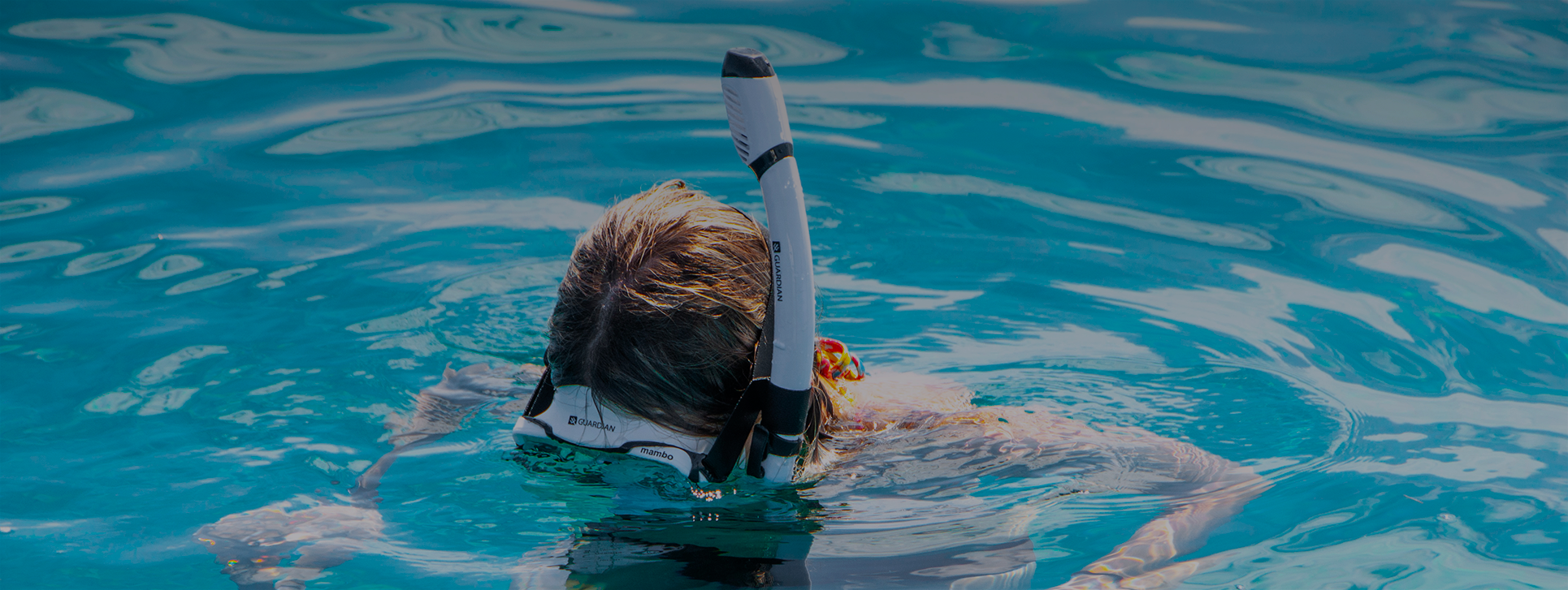 Using White Snorkel Combo 2 - Guardian Water Sports