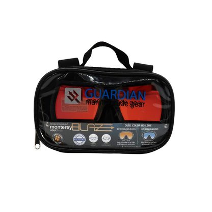 MASK SEPARATES MONTEREY BLAZE MASK GUARDIAN WATER SPORTS Snorkeling, Scuba Diving, Swimming, Professional Gear, Marine Grade. Ocean, Sea
