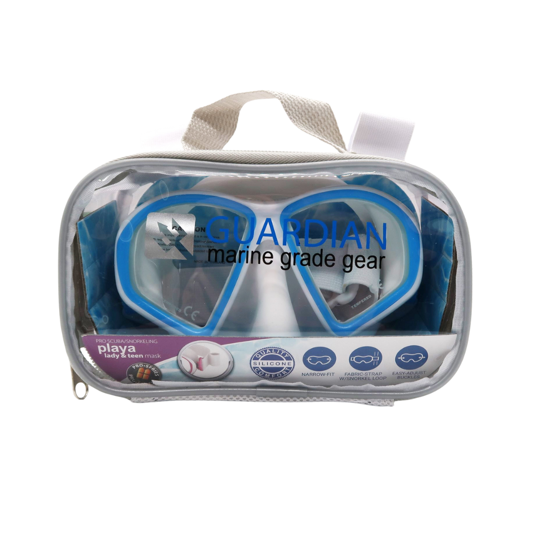 MASK SEPARATES PLAYA LADY MASK GUARDIAN WATER SPORTS Snorkeling, Scuba Diving, Swimming, Professional Gear, Marine Grade. Ocean, Sea