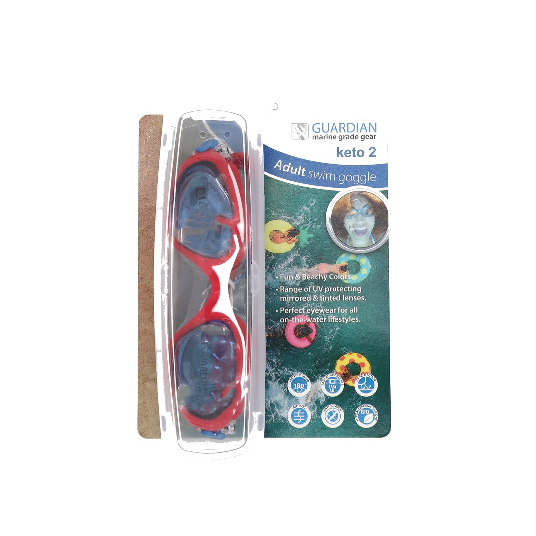 Swim Goggles KETO 2 ADULT SWIM GOGGLE GUARDIAN WATER SPORTS Snorkeling, Scuba Diving, Swimming, Professional Gear, Marine Grade. Ocean, Sea