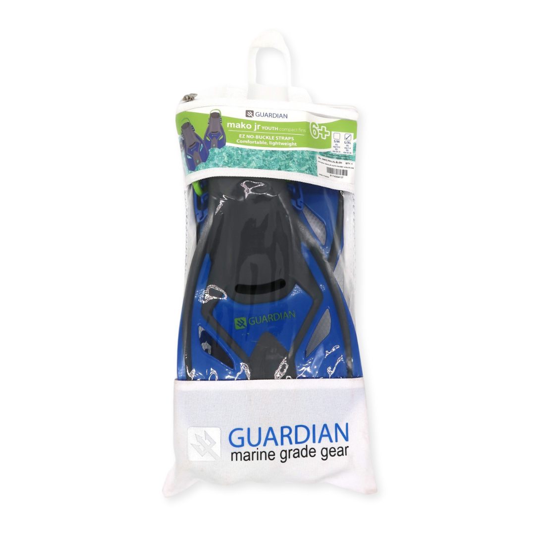 FIN SEPARATES MAKO JR YOUTH FIN GUARDIAN WATER SPORTS Snorkeling, Scuba Diving, Swimming, Professional Gear, Marine Grade. Ocean, Sea