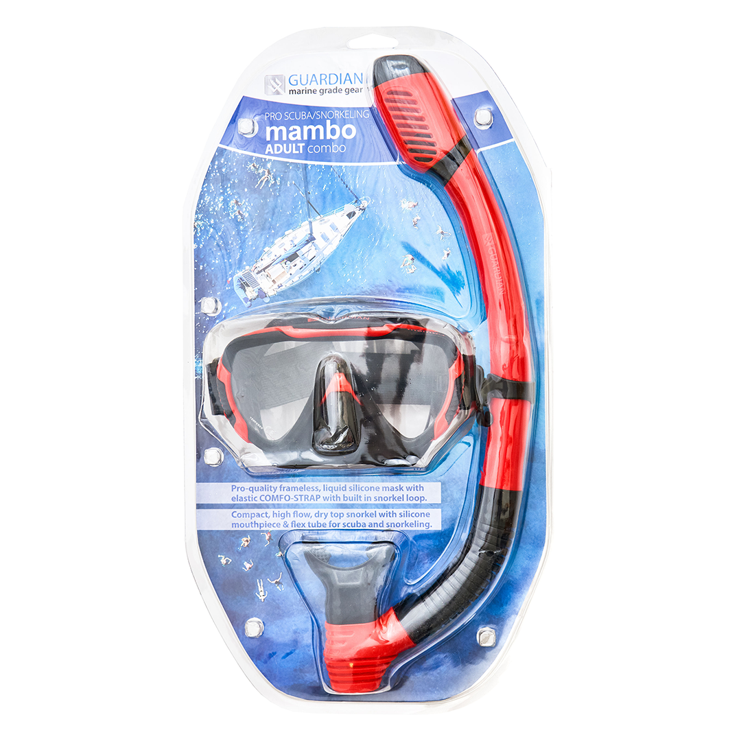 Combos MAMBO Combo GUARDIAN WATER SPORTS Snorkeling, Scuba Diving, Swimming, Professional Gear, Marine Grade. Ocean, Sea