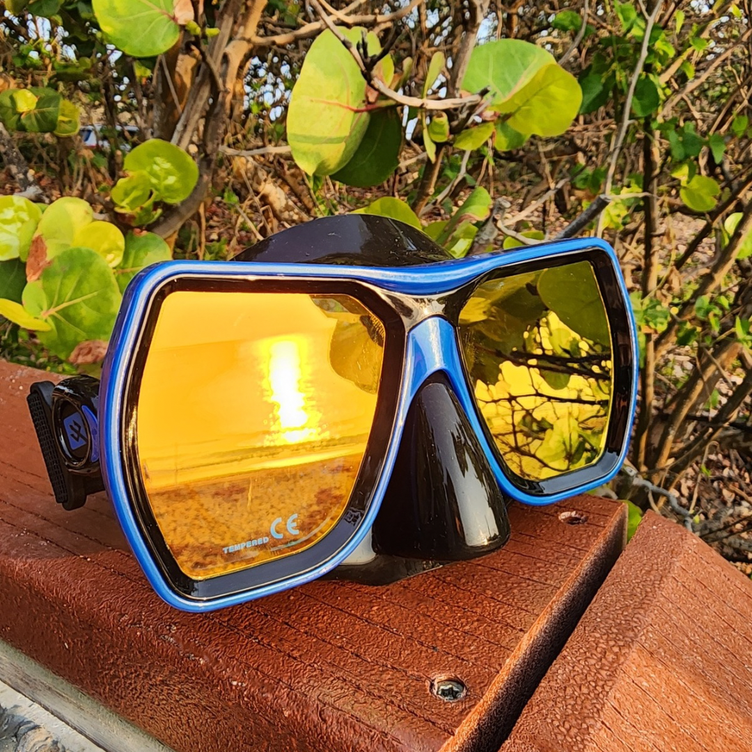MASK SEPARATES MONTEREY BLAZE MASK GUARDIAN WATER SPORTS Snorkeling, Scuba Diving, Swimming, Professional Gear, Marine Grade. Ocean, Sea