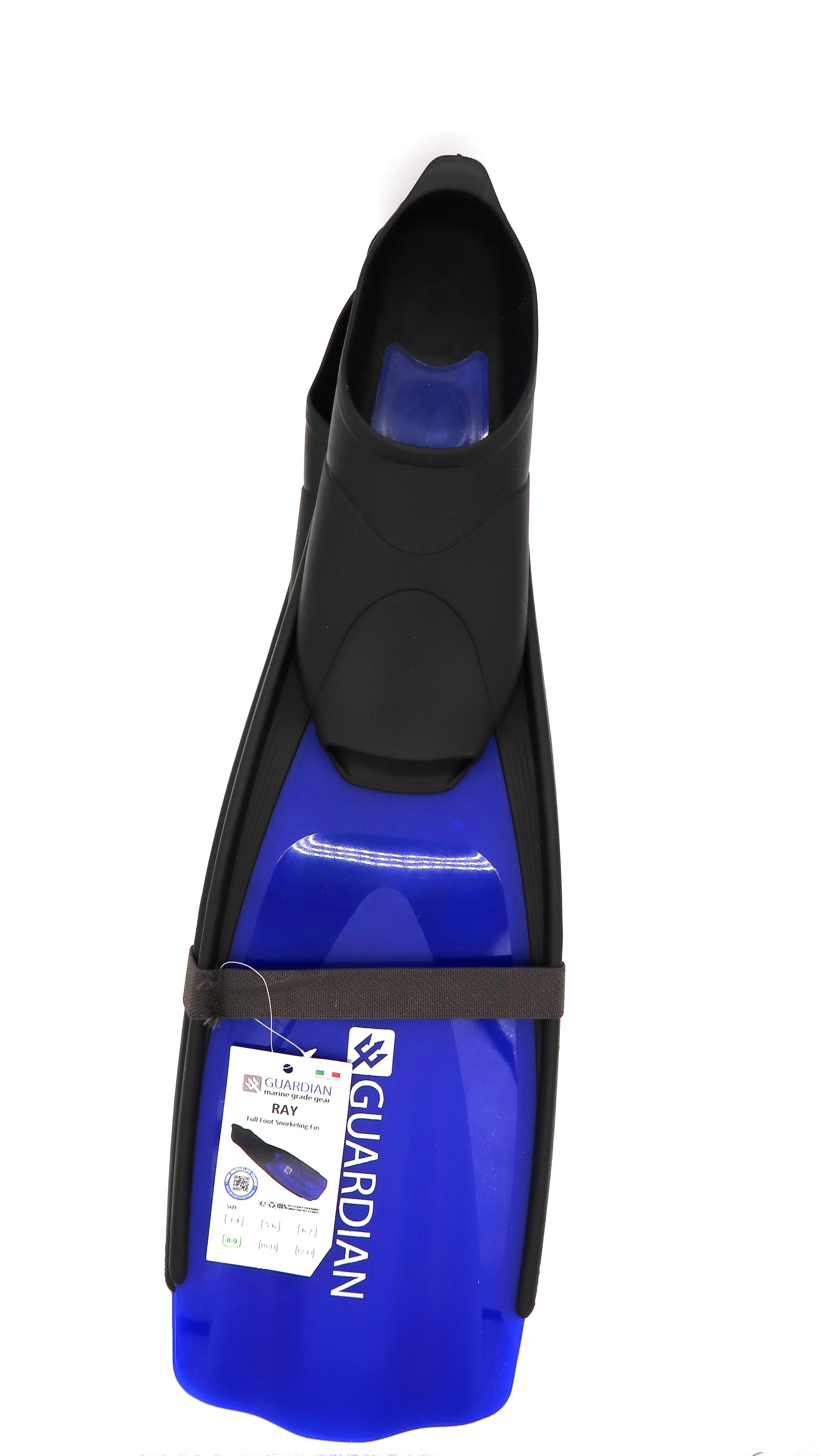 FIN SEPARATES RAY FULL FOOT FIN GUARDIAN WATER SPORTS Snorkeling, Scuba Diving, Swimming, Professional Gear, Marine Grade. Ocean, Sea