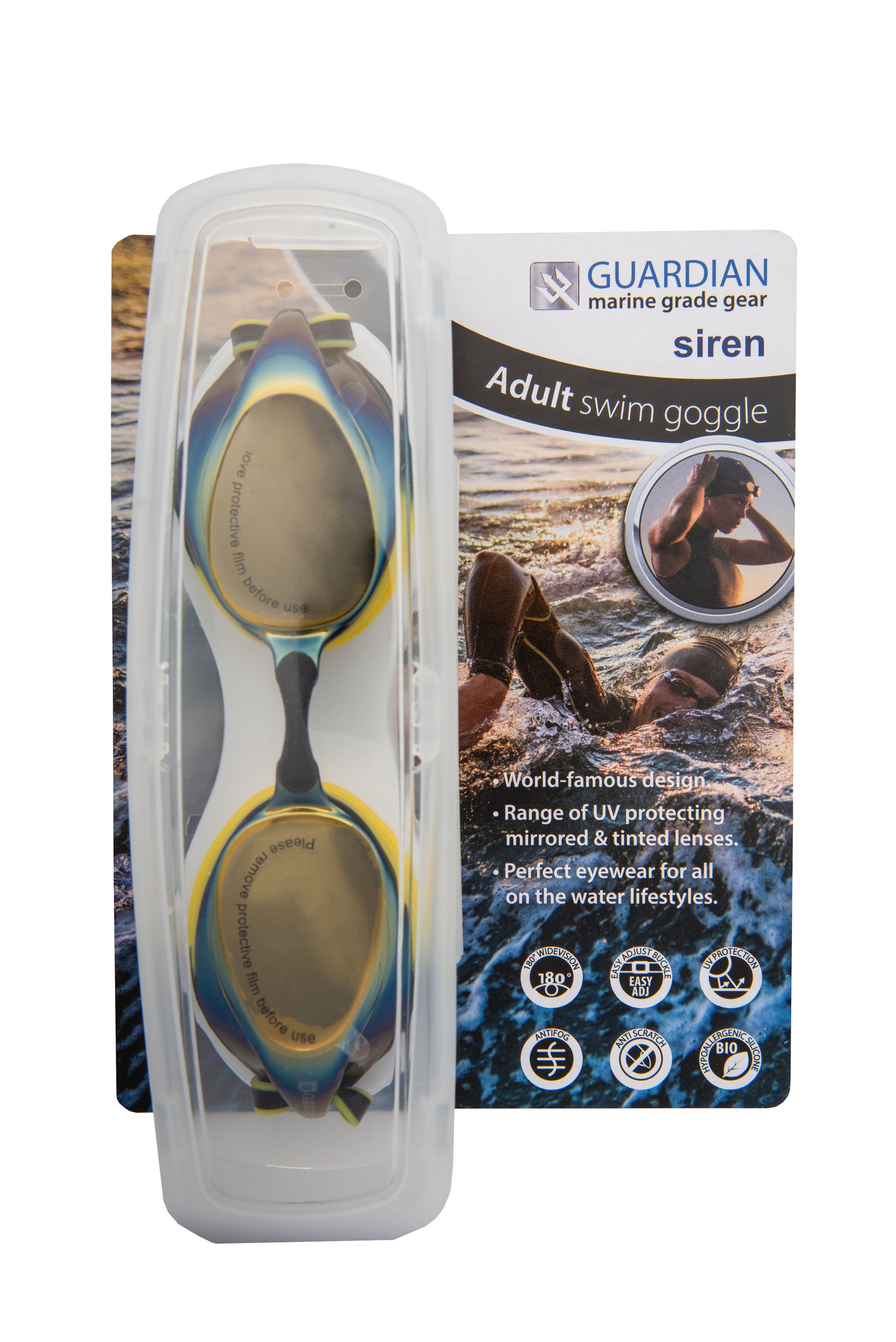 graded swimming goggles Siren Adult Competitive Swim Goggle