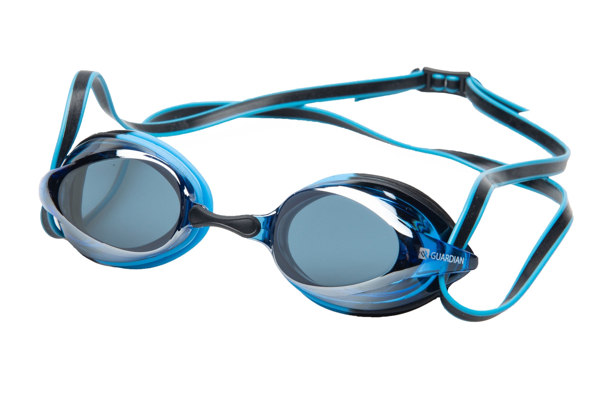 Swim Goggles SIREN Adult Swim Goggles BLUE BLACK SILVER MIRROR GUARDIAN WATER SPORTS Snorkeling, Scuba Diving, Swimming, Professional Gear, Marine Grade. Ocean, Sea