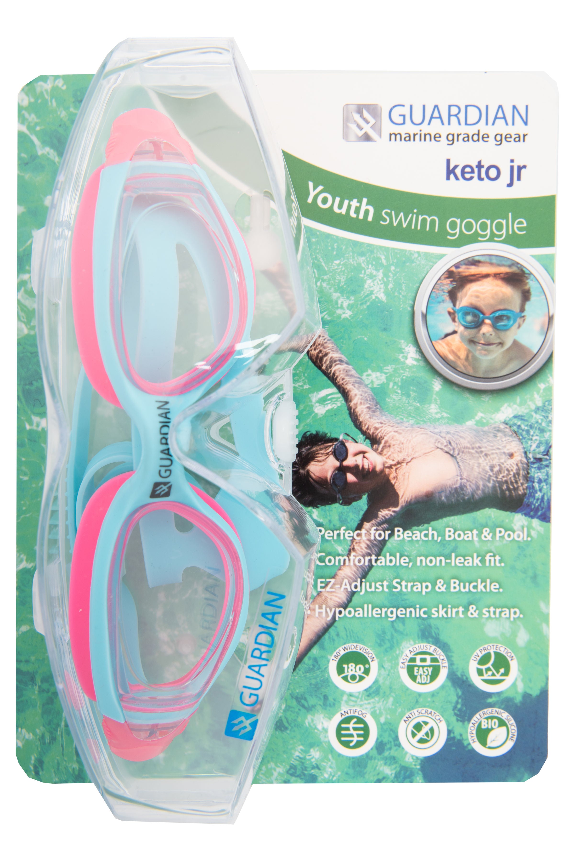 KETO Youth Swim Goggles GUARDIAN WATER SPORTS
